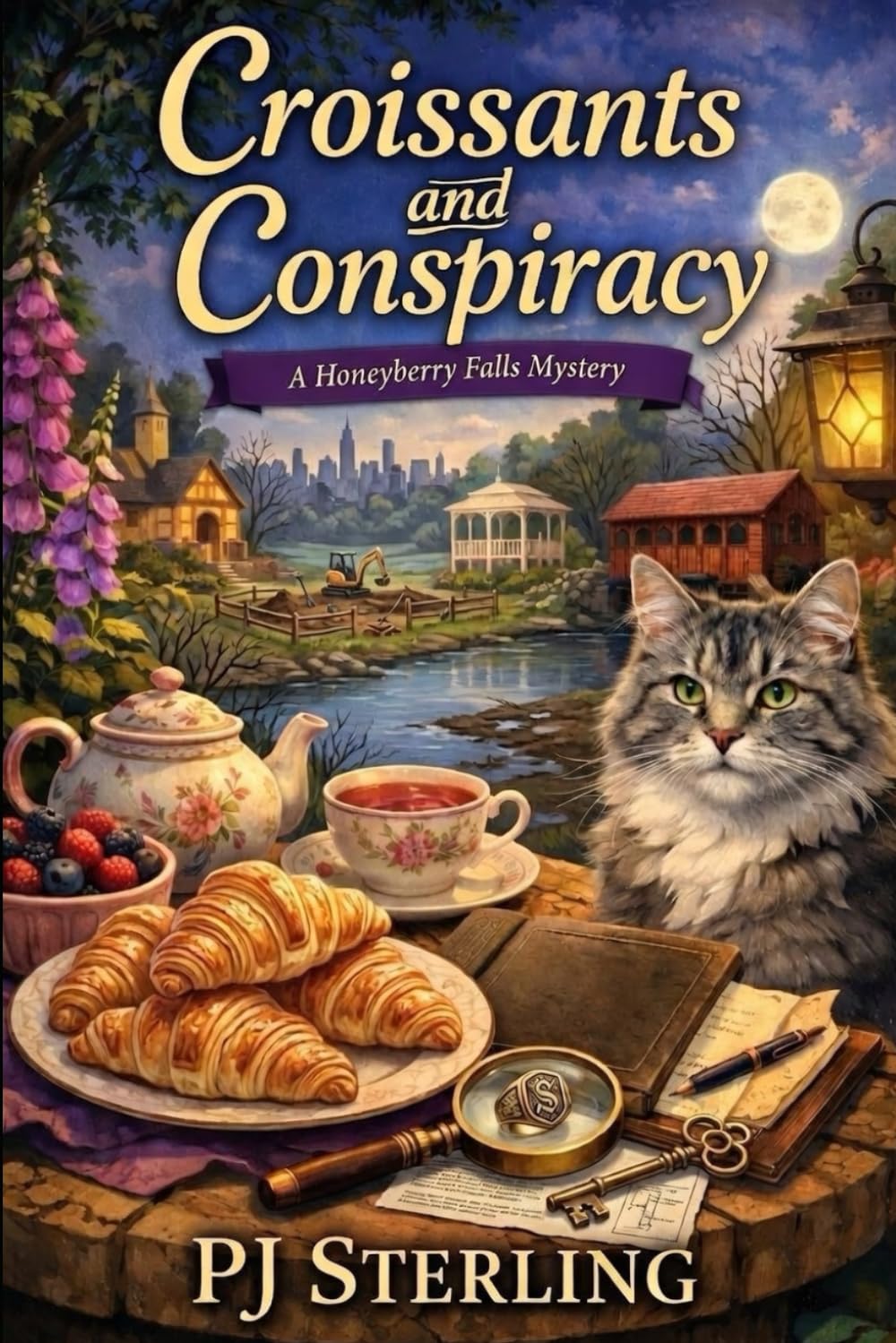 Croissants and Conspiracy: A Honeyberry Falls Mystery: 3