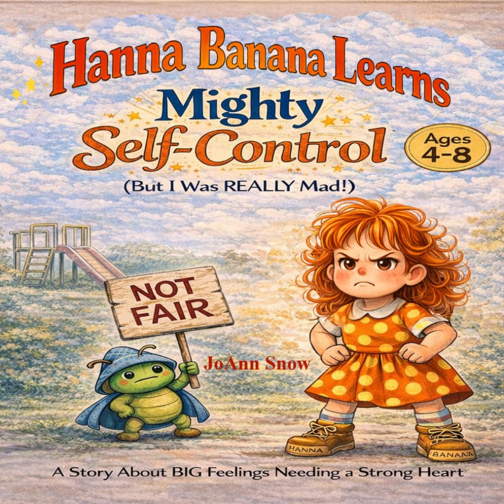 Hanna Banana Learns Mighty Self-Control: (But I Was REALLY Mad!) (The Hanna Banana Learns Series: 12 Stories for Growing Hearts)