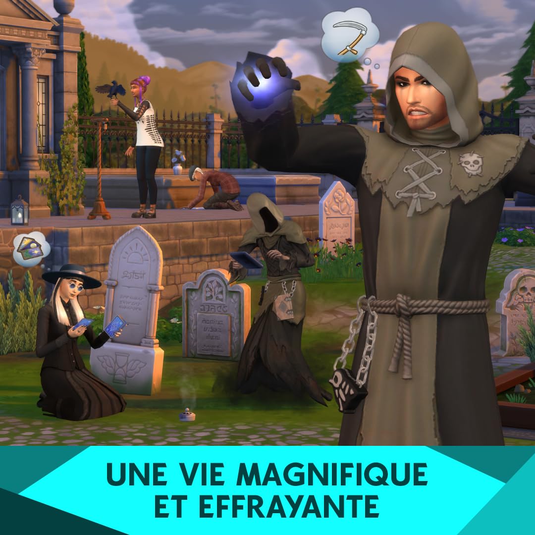 Visiter la boutique Electronic Arts Les Sims 4 Pack d’extension À la vie, à la mort (EP 17) PCWin | Téléchargement code EA App - Origin | Jeu Vidéo | Français in use