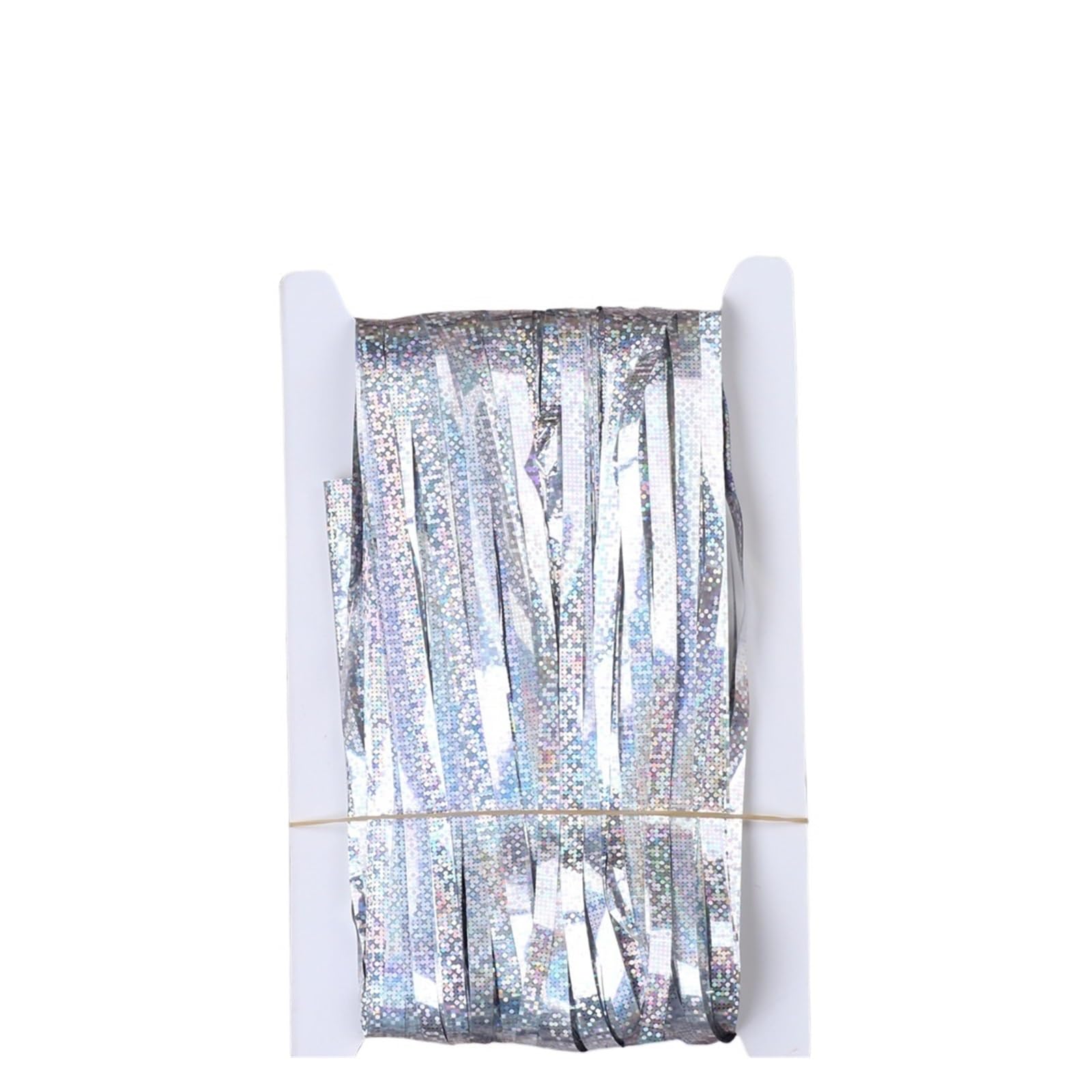 EnxJire Fringe Backdrop Curtain Tinsel Foil Fringe Curtains Photo Backdrop Streamers Curtain for Background(Color 2,1Pack-1X2M)