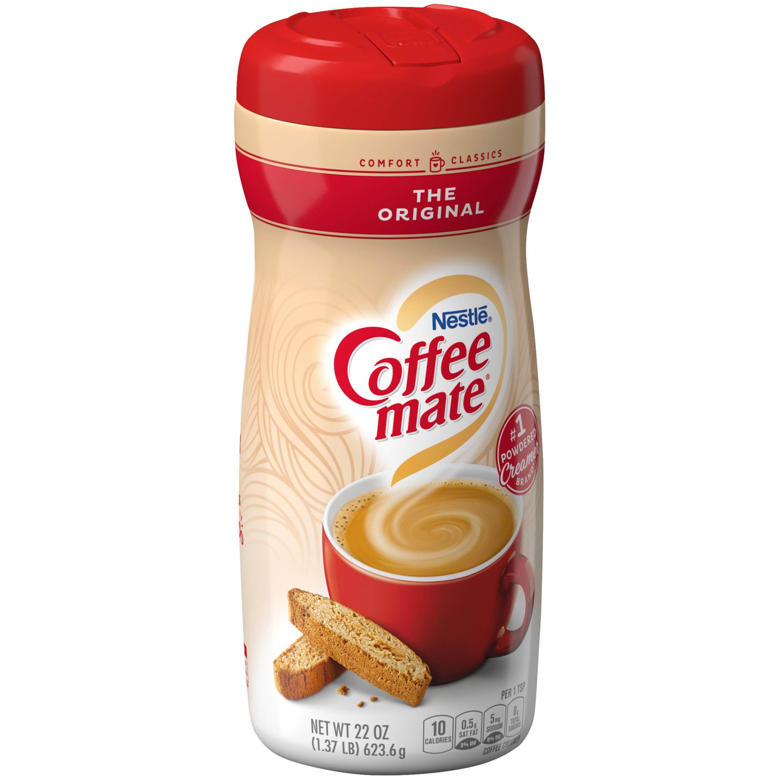 COFFEE MATE The Original Powder Coffee Creamer 22 Oz. Canister Nondairy, Lactose Free, Gluten