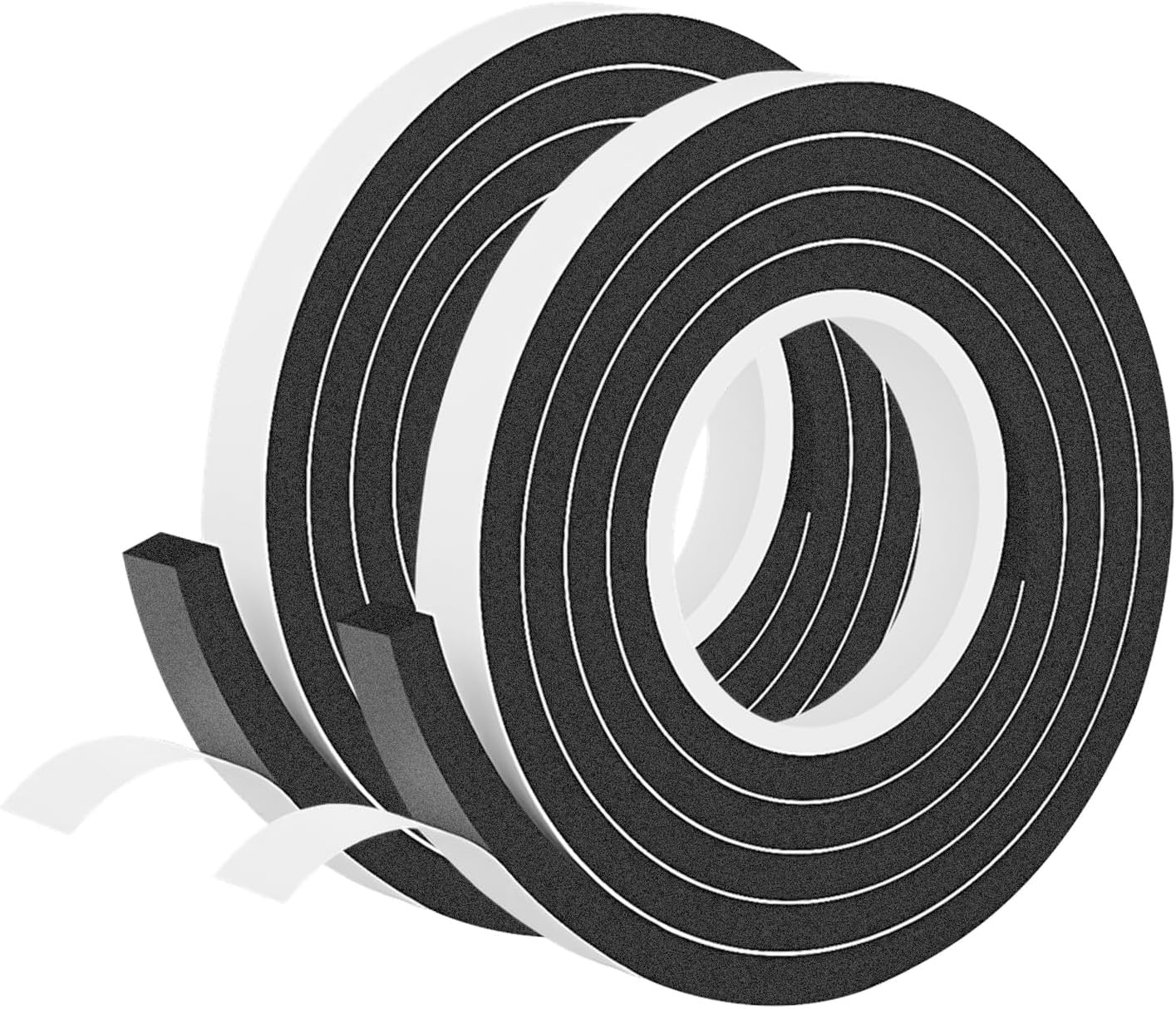 Weather Stripping Door Seal Strip, 1 Inch Wide X 3/4 Inch Thick X 13 Feet, for Doors and Windows, Sound Proof, Weatherstrip, Pipe Cooling, Air Conditioning Seal Strip