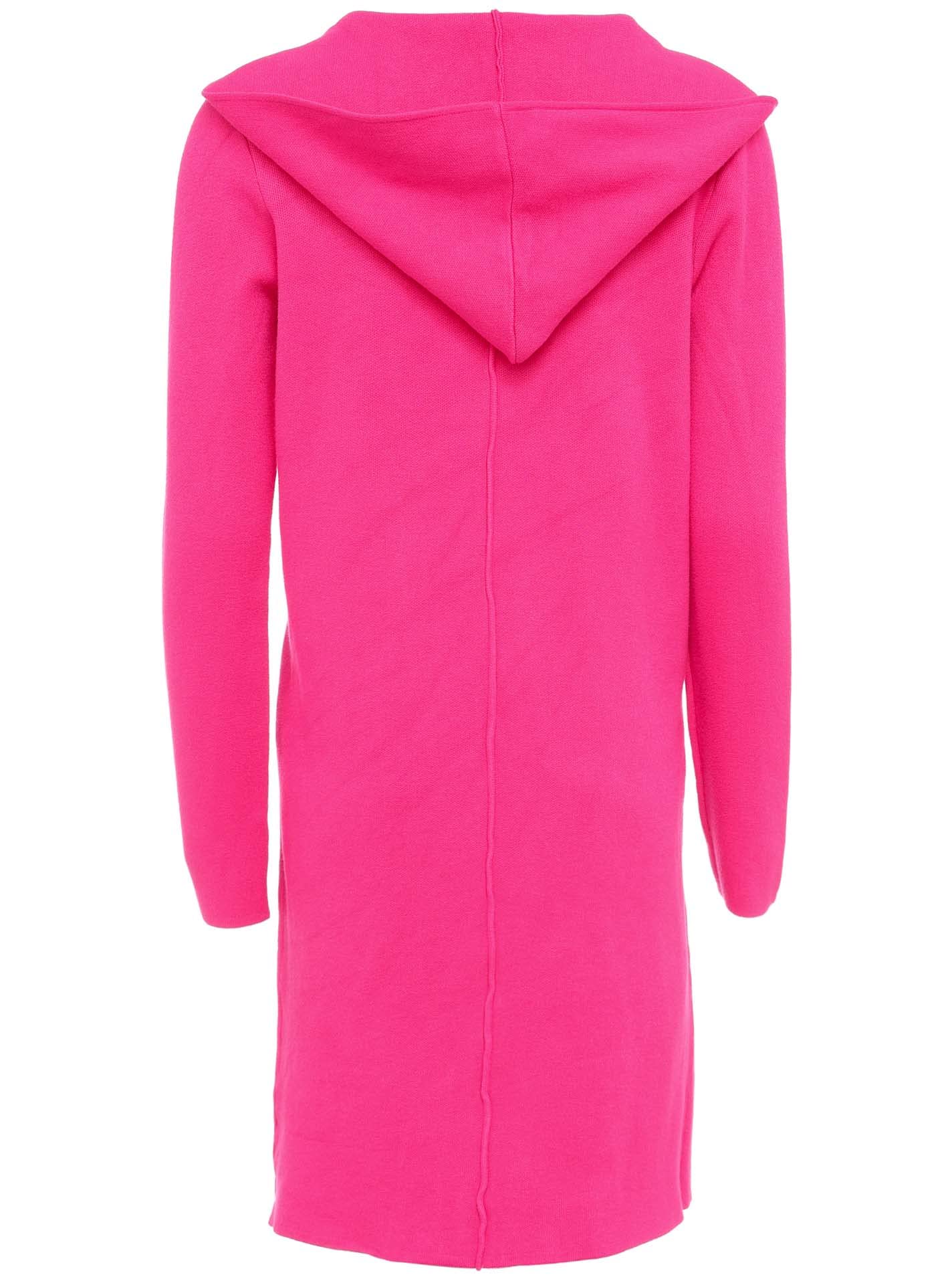 Zwillingsherz Strickjacke Cardigan für Damen Frauen - Hochwertiger Mantel Überwurf warm weich und kuschelig mit Kapuze - Perfekt für Frühjahr Herbst Winter - Cape Umhang mit weichem Strick