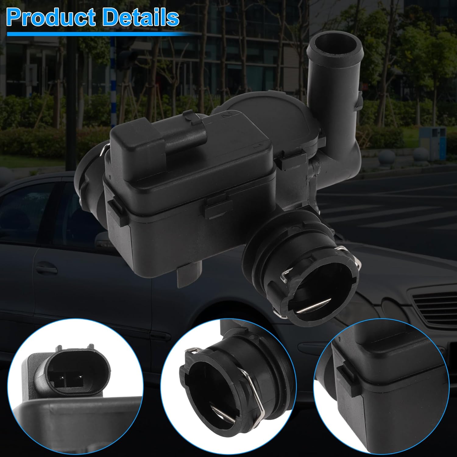 Heater Control Valve HAVC Heater Control Valve Solenoid for Mercedes-Benz E320 03-09 for Mercedes-Benz E350 Replace 2118320584/2118320084/A2118320584