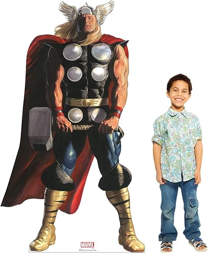 Miniatura 3 de Cardboard People Thor - Soporte de cartón de tamaño real - Marvel