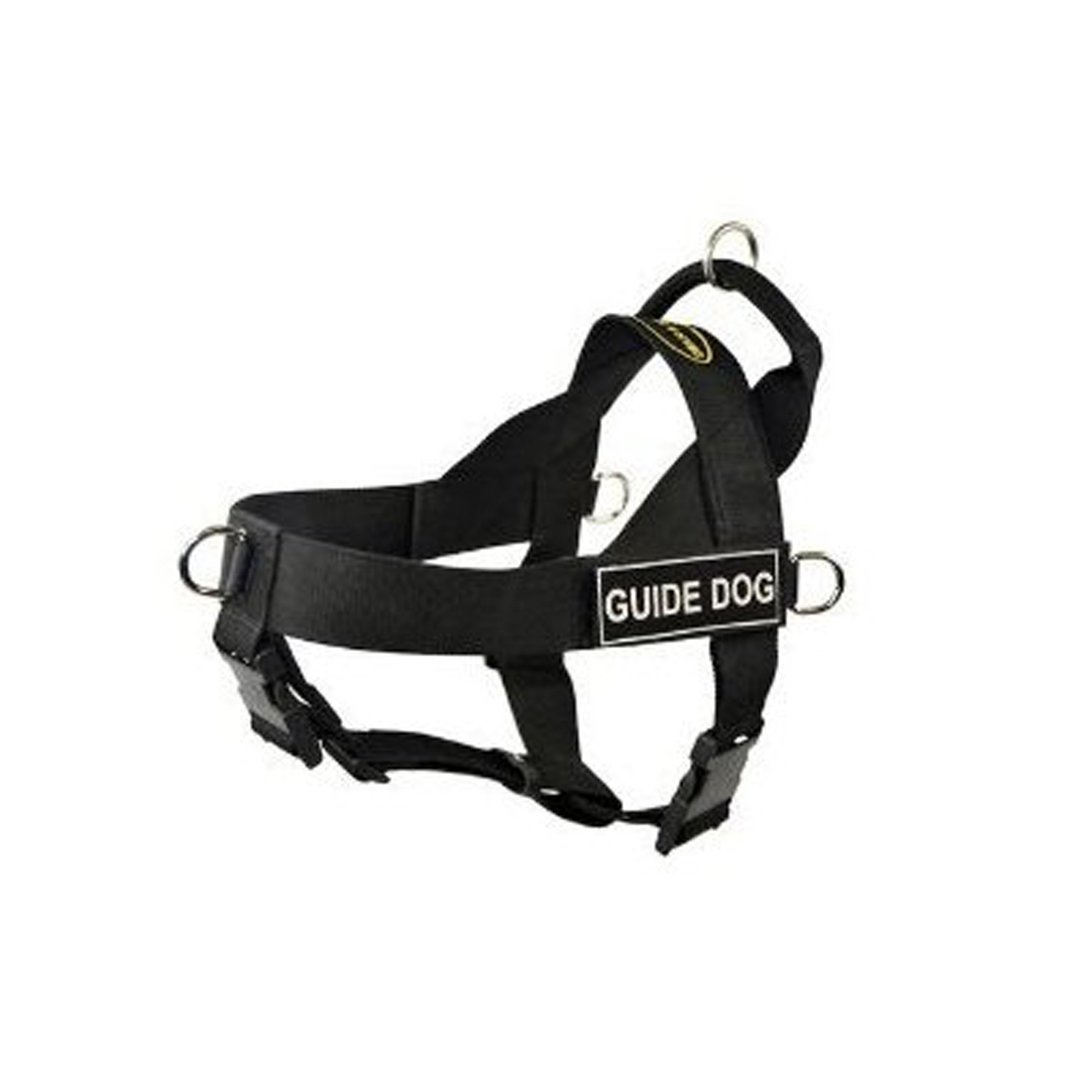 Harnais pour chien DT Universal Noir XL pour guide et grand chien