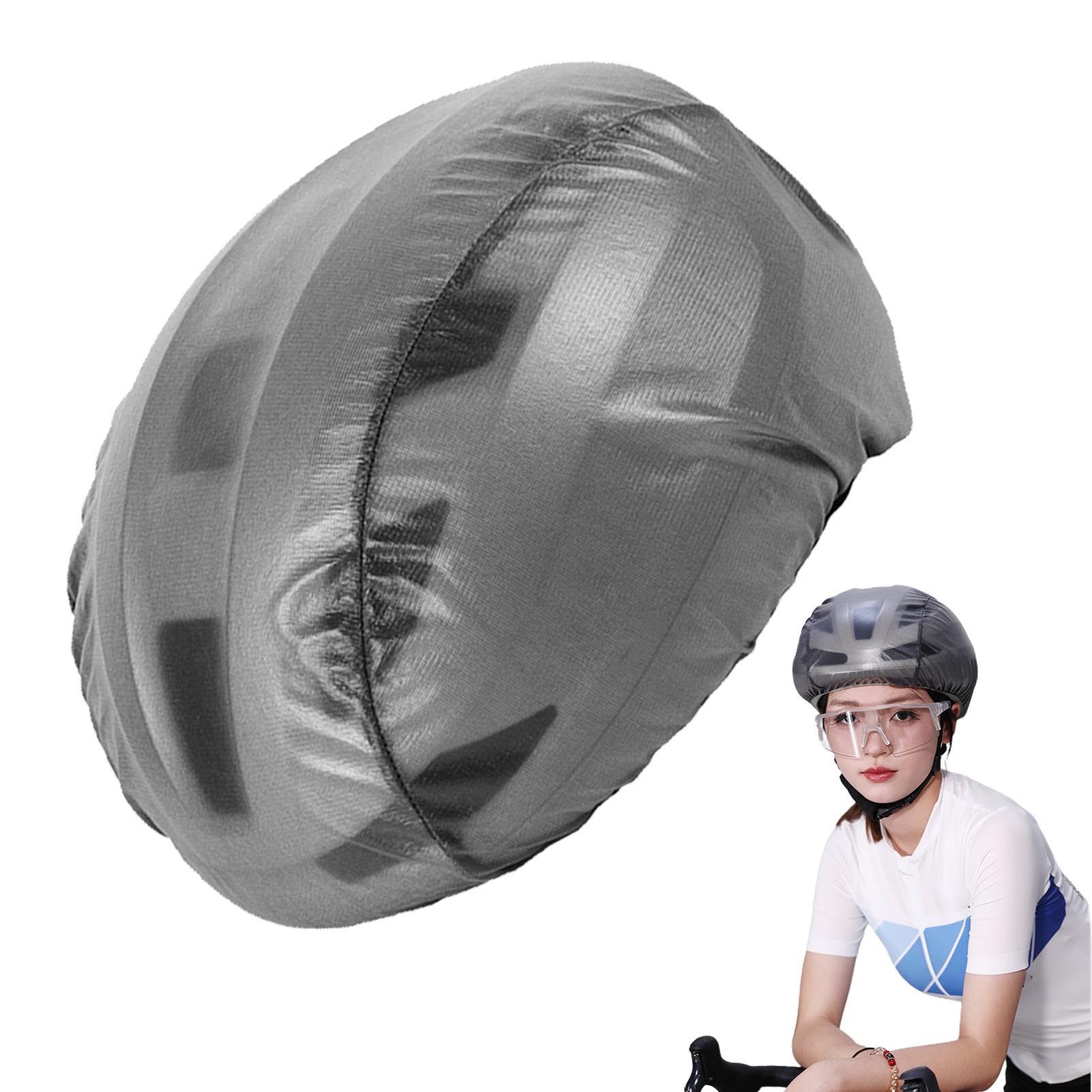 Netz-Helm-Abdeckung, reflektierende Helmabdeckung, winddichte  Helmabdeckung, hohe Sichtbarkeit, reflektierende Fahrradhelme, tragbare  reflektierende ...
