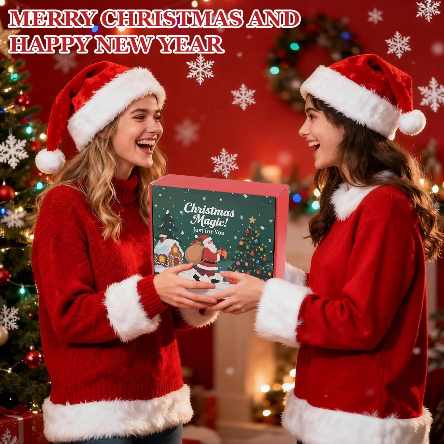 Ithmahco Christmas Spa Gift Basket for Women, Christmas Relaxation Gifts for Women Mom Coworkers Teacher Sister Wife Friends, Xmas Gifts for Mom, Womens Xmas Presents, Secret Santa Gift for Woman - Image 8