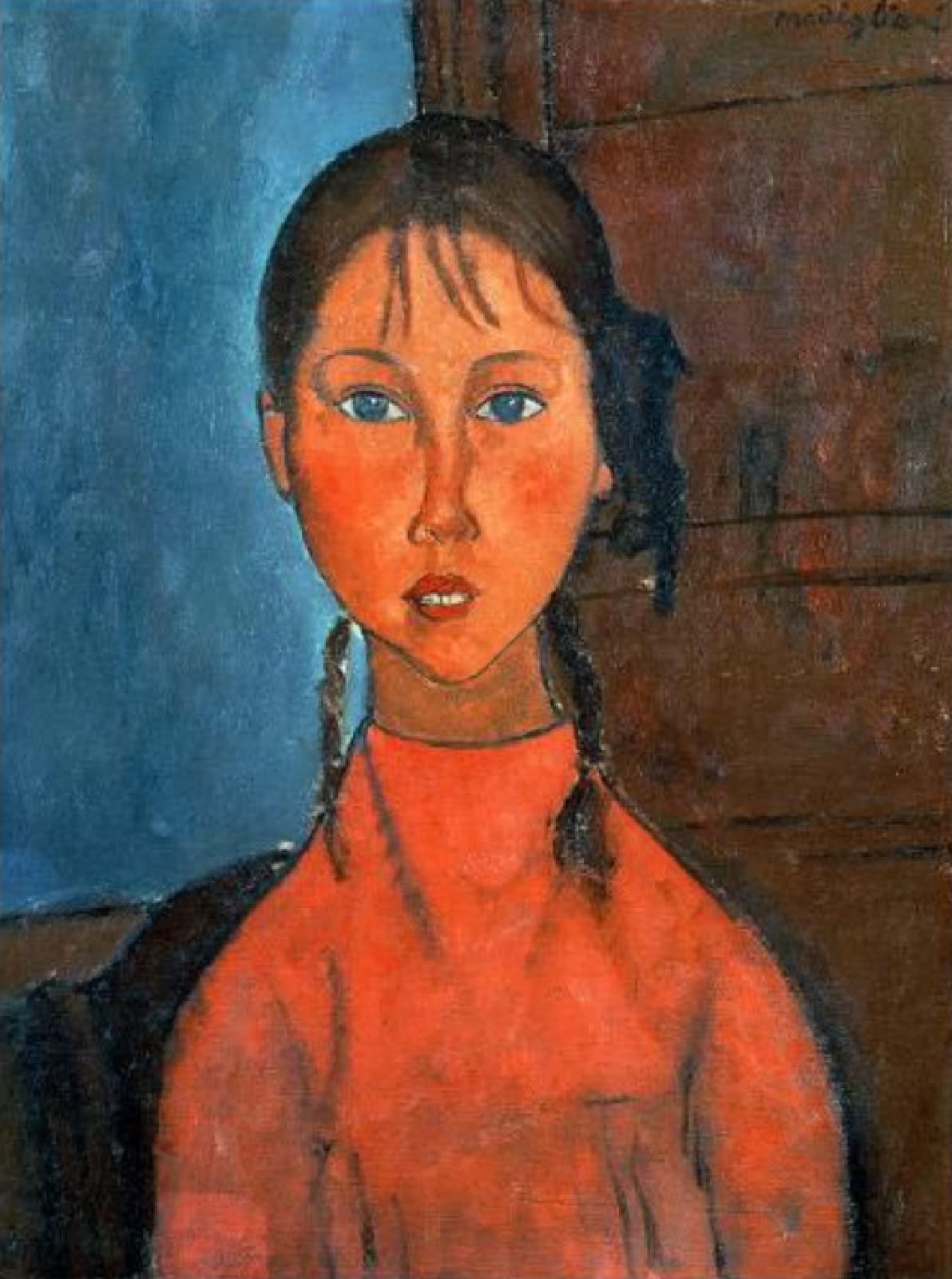 アメデオ モディリアーニ、【スーチン】、希少画集画より アメデオ モディリアーニ、【スーチン】、希少画集画より