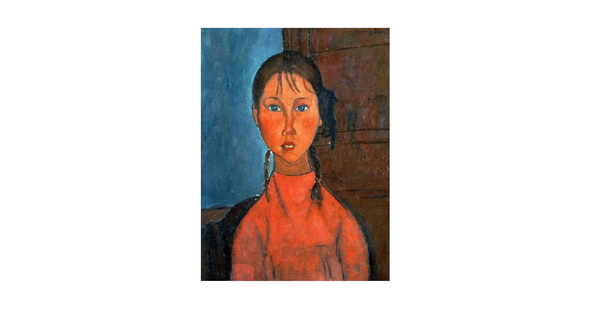 アメデオ モディリアーニ、【スーチン】、希少画集画より アメデオ モディリアーニ、【スーチン】、希少画集画より