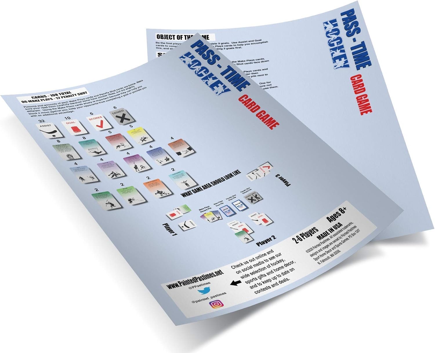 Hockey Card Game