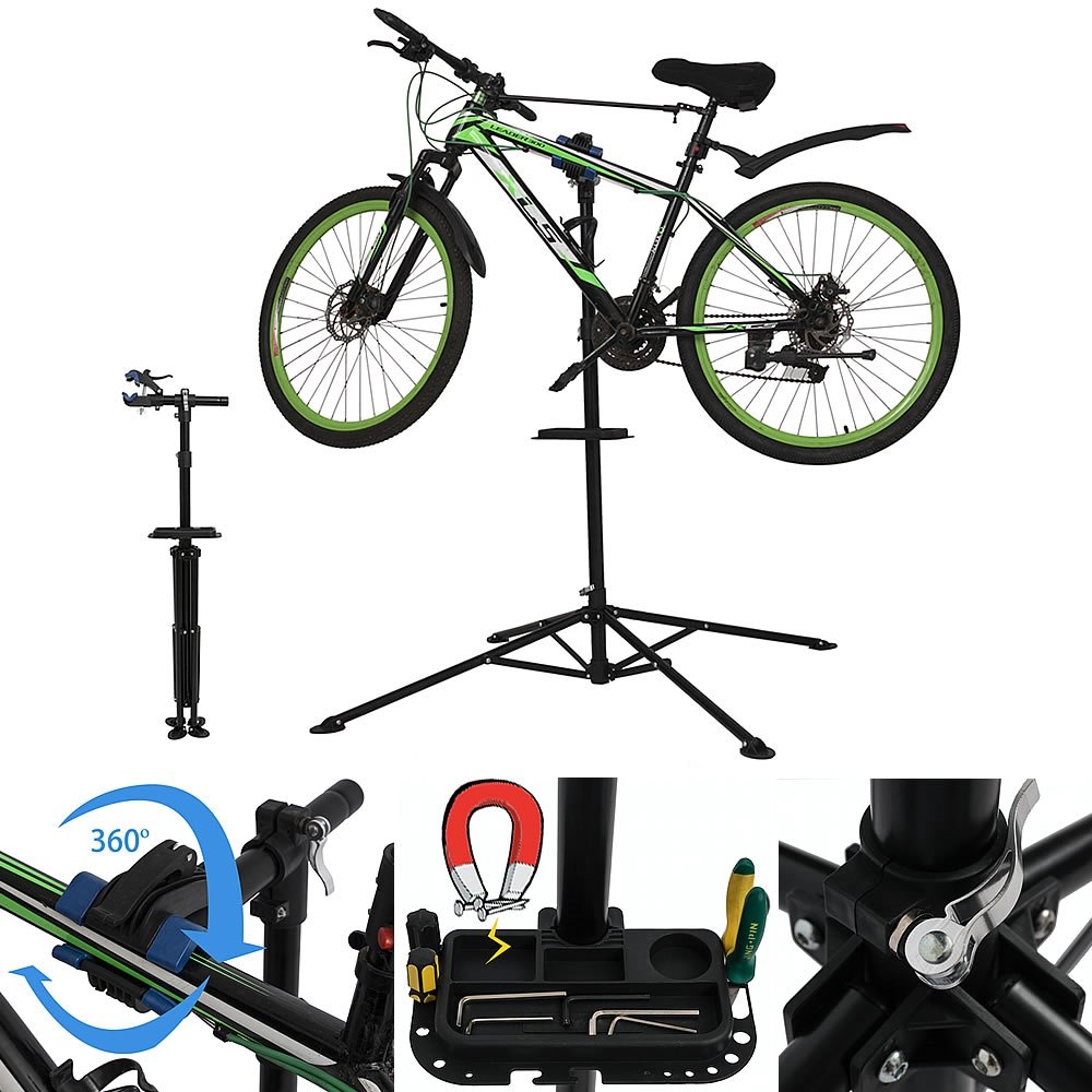 Unbekannt Melko® 360 ° Montage Vélo Support/réparateur Supports, jusqu'à 30 kg