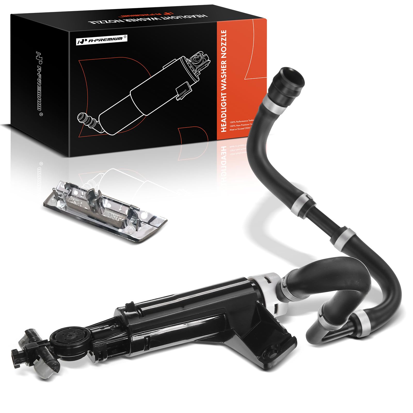 Amazon.com: A-Premium Front Right Passenger Side Headlight Washer