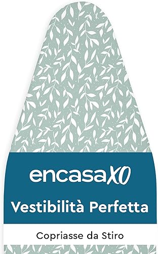 Miniatura 35 de Encasa XO Funda y almohadilla para tabla de planchar de 49 x 18 pulgadas, acolchado de fieltro de 0.118 in de grosor, ajuste y bloqueo de cordón,