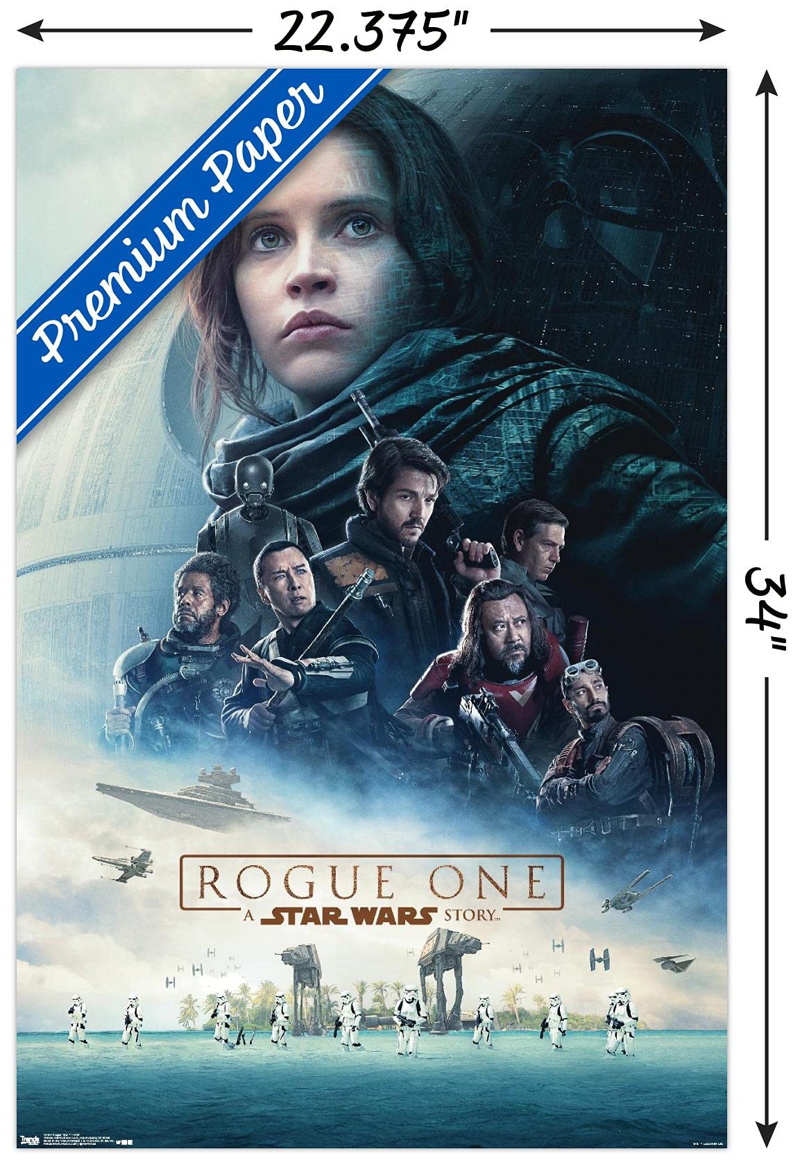 Amazon.com: Trends International Star Wars: Rogue One - Unit Wall