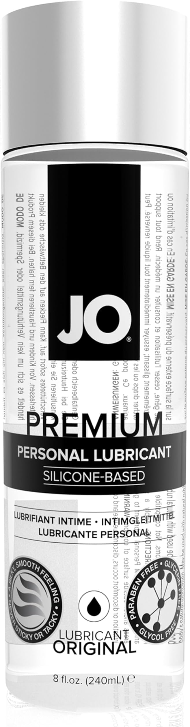 System JO Personal Silicone Lubricant - 8 oz