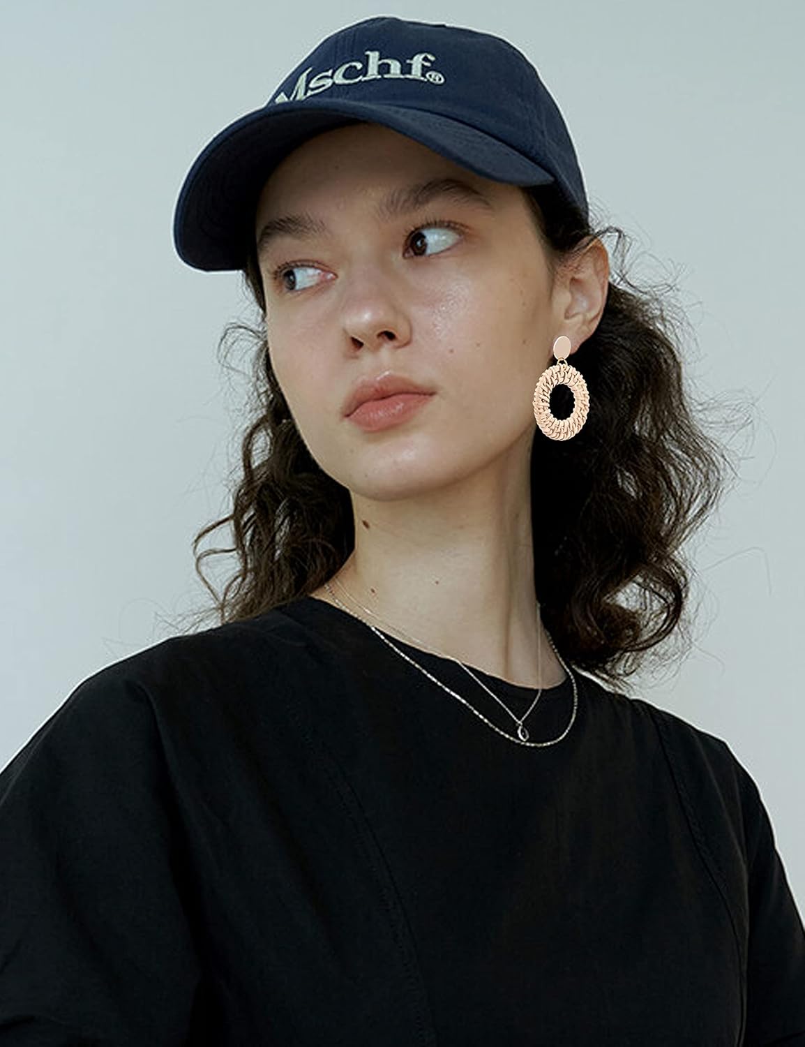 Rattan Dangle Earrings for Women, Boho Statement Handmade Unique Summer Tropical Straw Wicker Loop Circle Earrings Fashion Trendy Bohemian Beach Accessories - Image 6