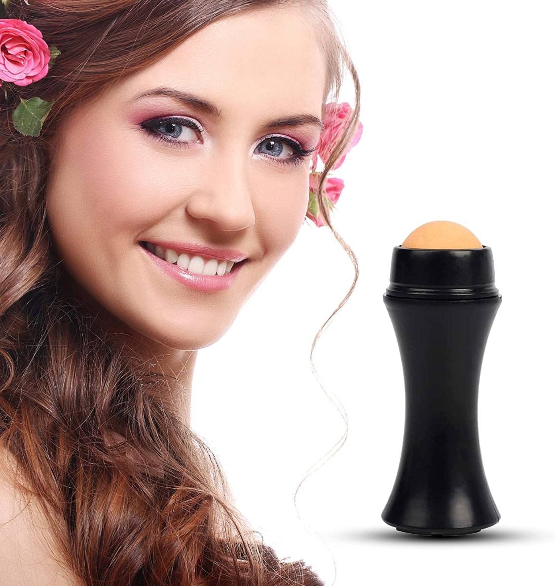 Mahi Enterprise® Volcanic Face Roller For Men & Women | Oil Absorbing Roller For face For Oil control | Beauty Face Roller For Oily Skin