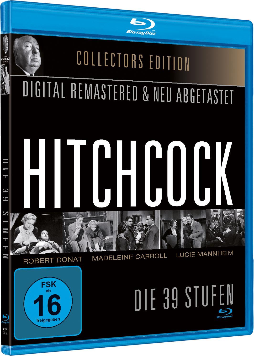 Alfred Hitchcock – Die 39 Stufen: Früher Spionageklassiker voller britischem Flair (WME Film Klassiker) [Blu-ray]