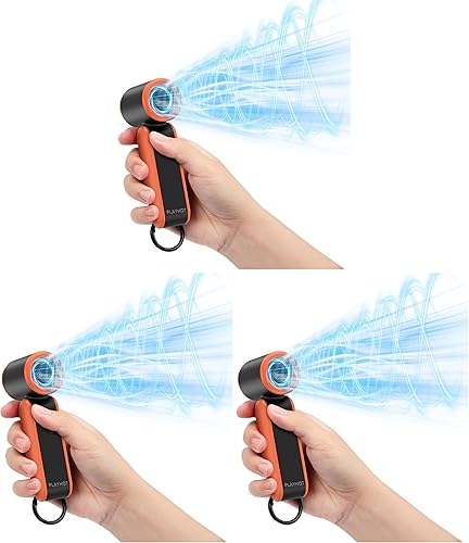 Miniatura 9 de Mini ventilador portátil, mini ventilador de mano ligero de 5 velocidades de 4 onzas, ventiladores portátiles recargables de 3000 mAh de hasta 10