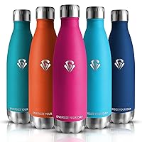 Grsta Borraccia Termica - 750ML - Borraccia Palestra, Acciaio Inox