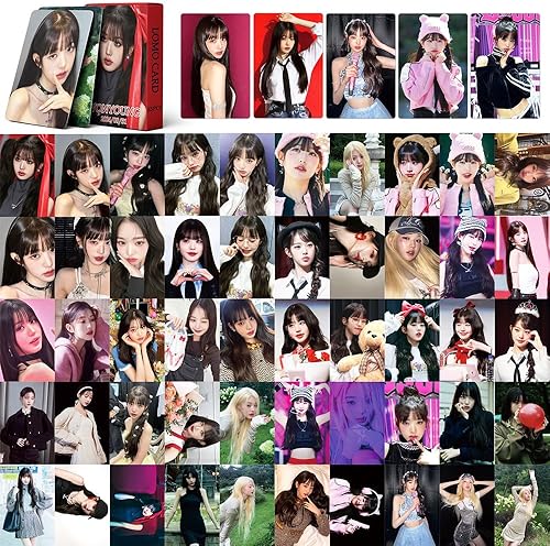 Miniatura 2 de Funwaretech Jang Won Young I'VE MINE Tarjetas de fotos 55 piezas 2023 Nuevo álbum I'VE MINE Lomo Cards Kpop Merchandise Regalo para fans niños niñas