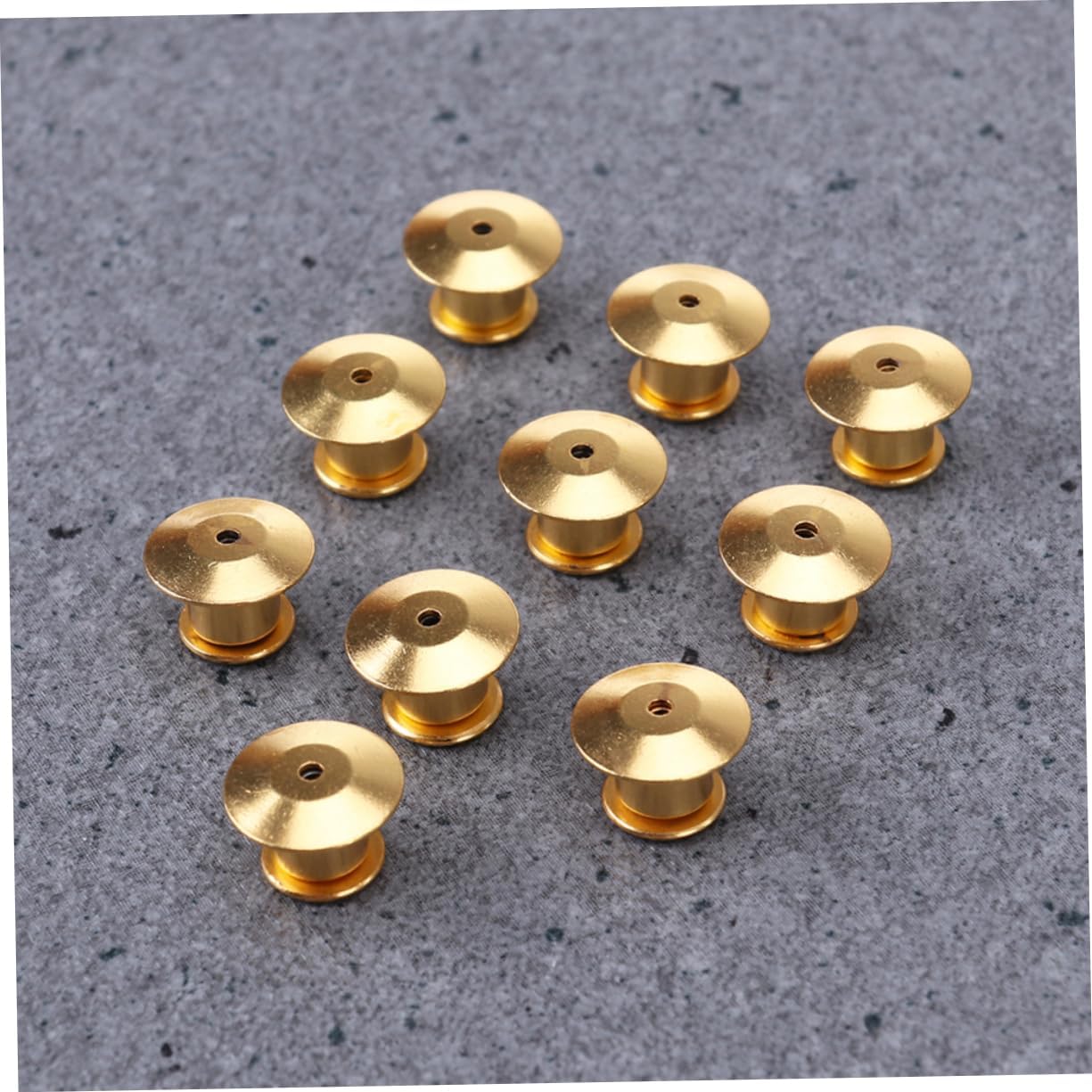 32pcs Pin Backs Locking Clasp for Brooches Tie Tacks DIY Crafts Suitable for Jewelry Making Badge Insignia More Compact Easy to Use
