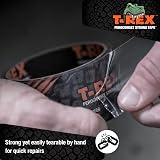 T-REX Ferociously Strong Repair Tape, Sticks to Wet Surfaces, All Weather and UV Resistant, 1.88" x 9 Yards, Clear, 1-Roll (241535) – view 3
