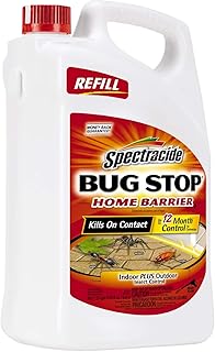 Spectracide Bug Stop Home Barrier Spray, Kills Ants, Roaches and Spiders On Contact, Indoor and Outdoor Insect Control, 1....