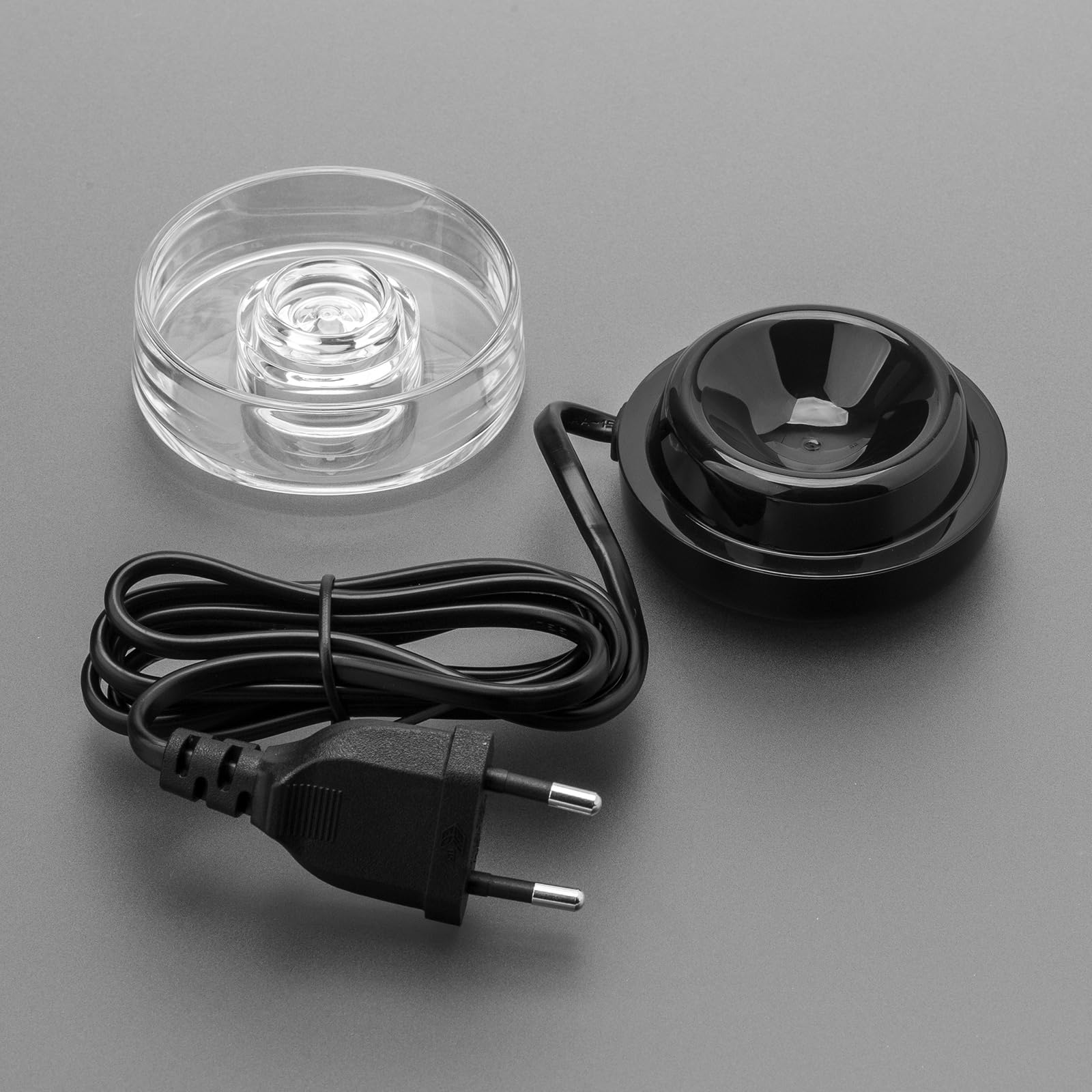 Szklana ładowarka do szczoteczki do zębów Philip Sonic HX9300 HX9900, indukcyjna stacja ładująca, przenośny, wodoszczelny kabel sieciowy, przyjazny dla środowiska ABS, do podróży (czarny)