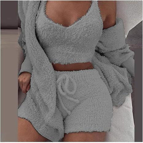 Winter Plush Homewear : Amazon.de: Clothing