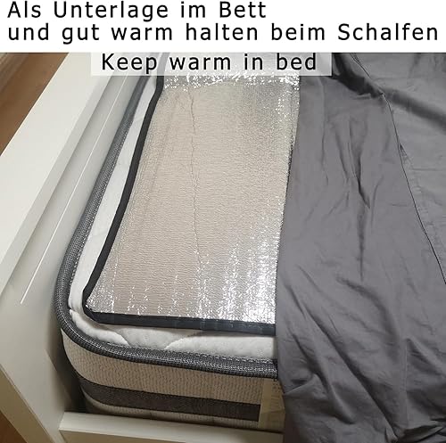 Miniatura 6 de Alfombra de camping Manta de lámina de espuma para camping, almohadilla de espuma aislante, almohadilla de tienda de campaña para dormir,