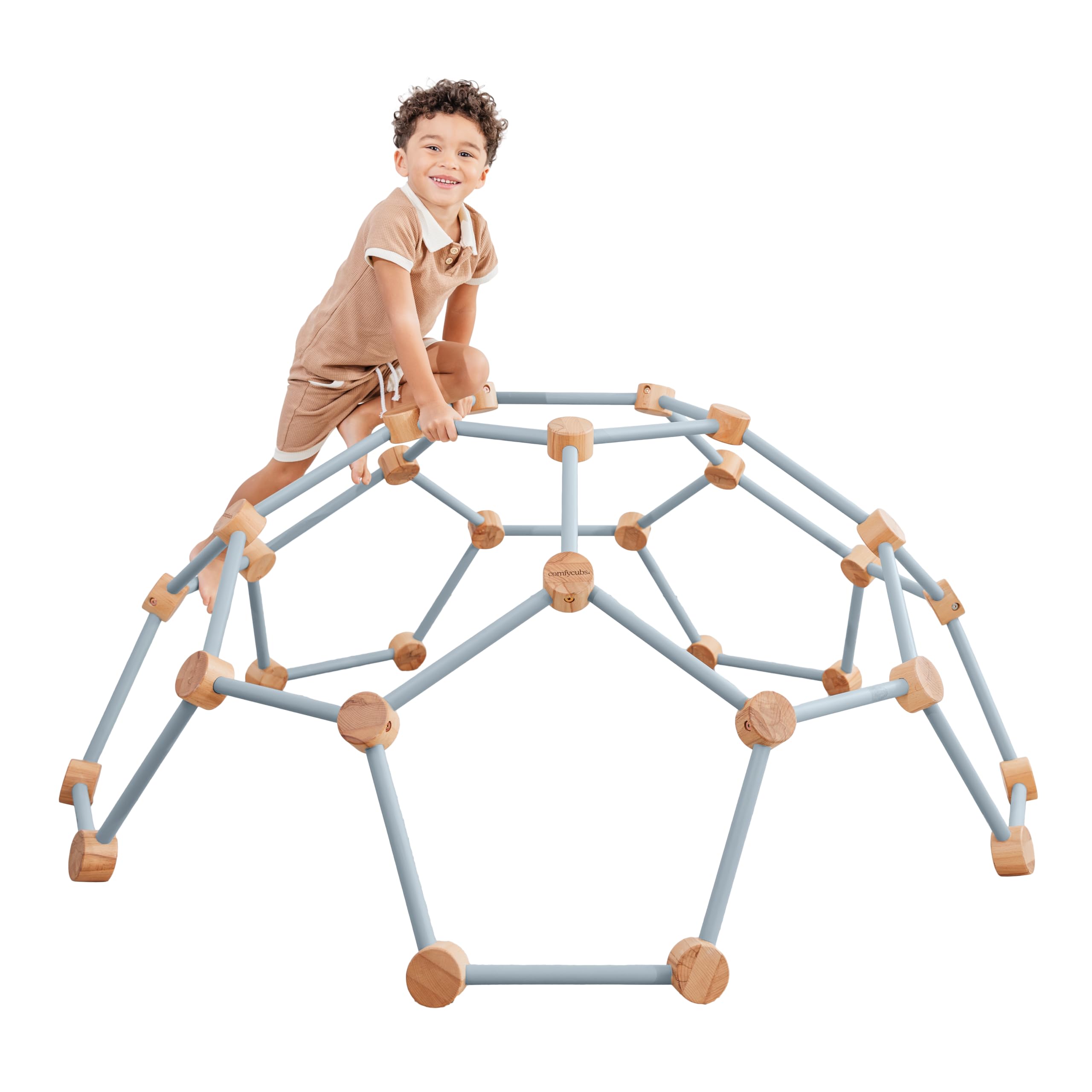 Comfy Cubs Wooden Toddler Play Gym Dome