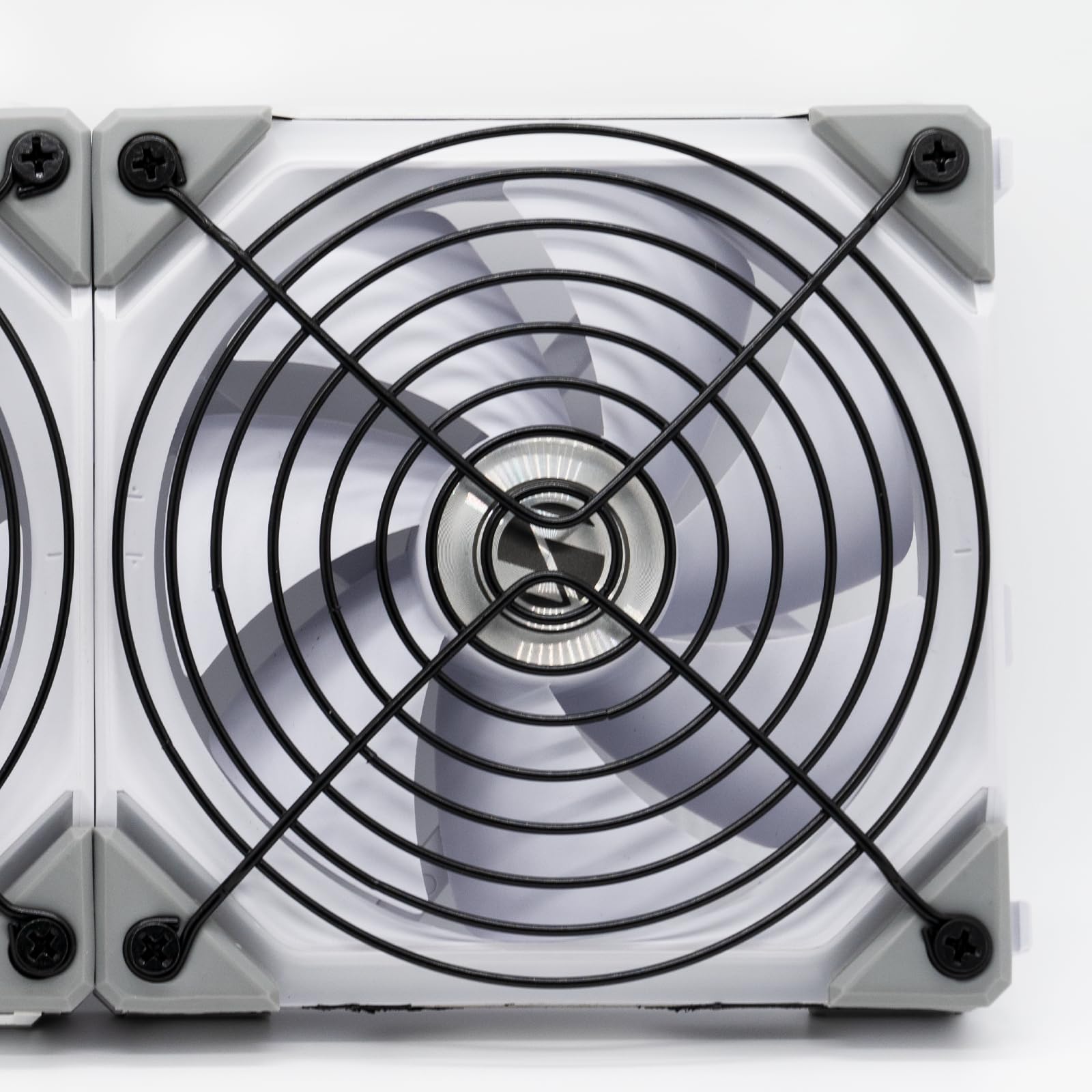 Griglie per ventilatore PC 120 mm, griglia per ventilatori, protezione dei ventilatori per computer, griglia per ventola di raffreddamento, kit da 2, nero. …