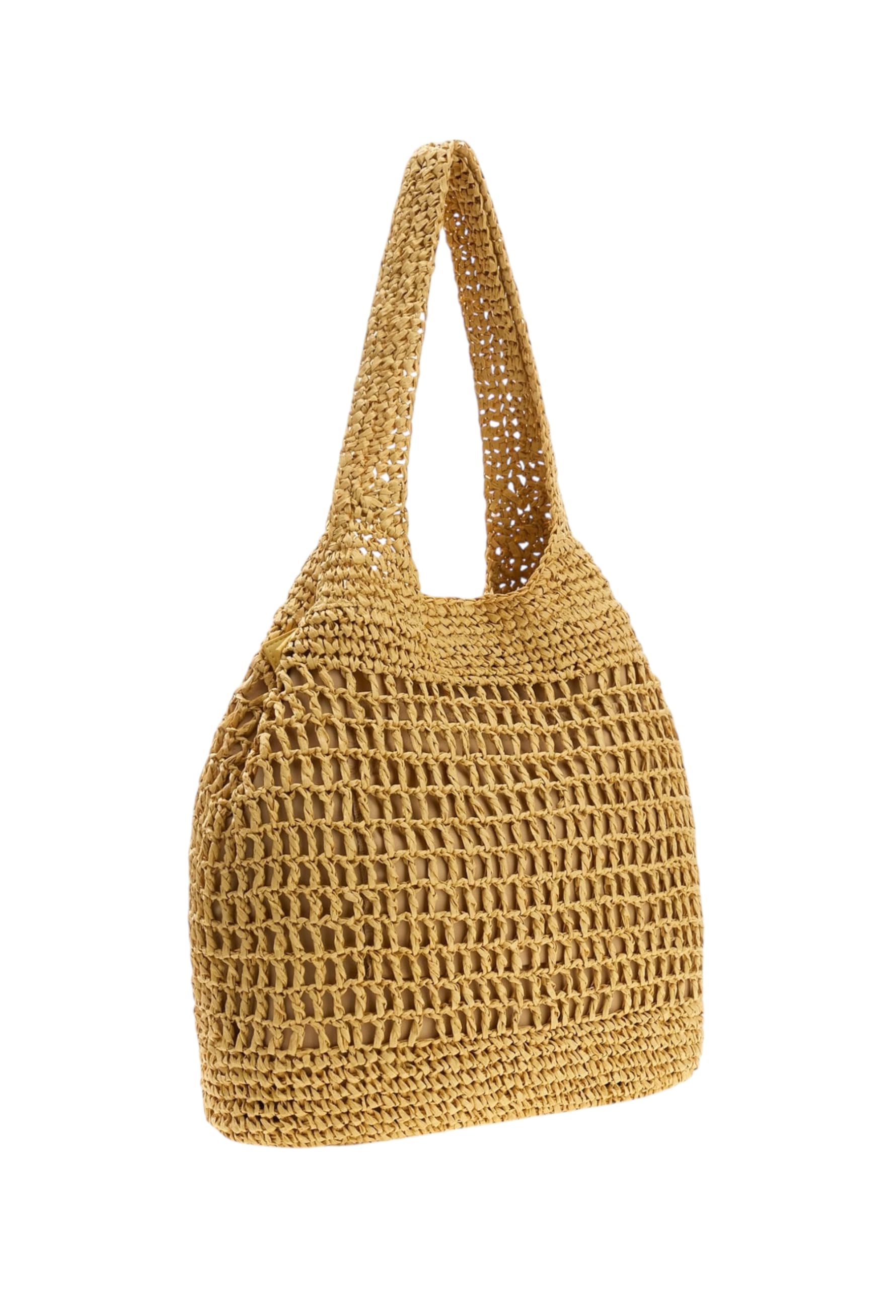 GUESS Donna Borsa A Spalla Rafia E6GZ09WP720