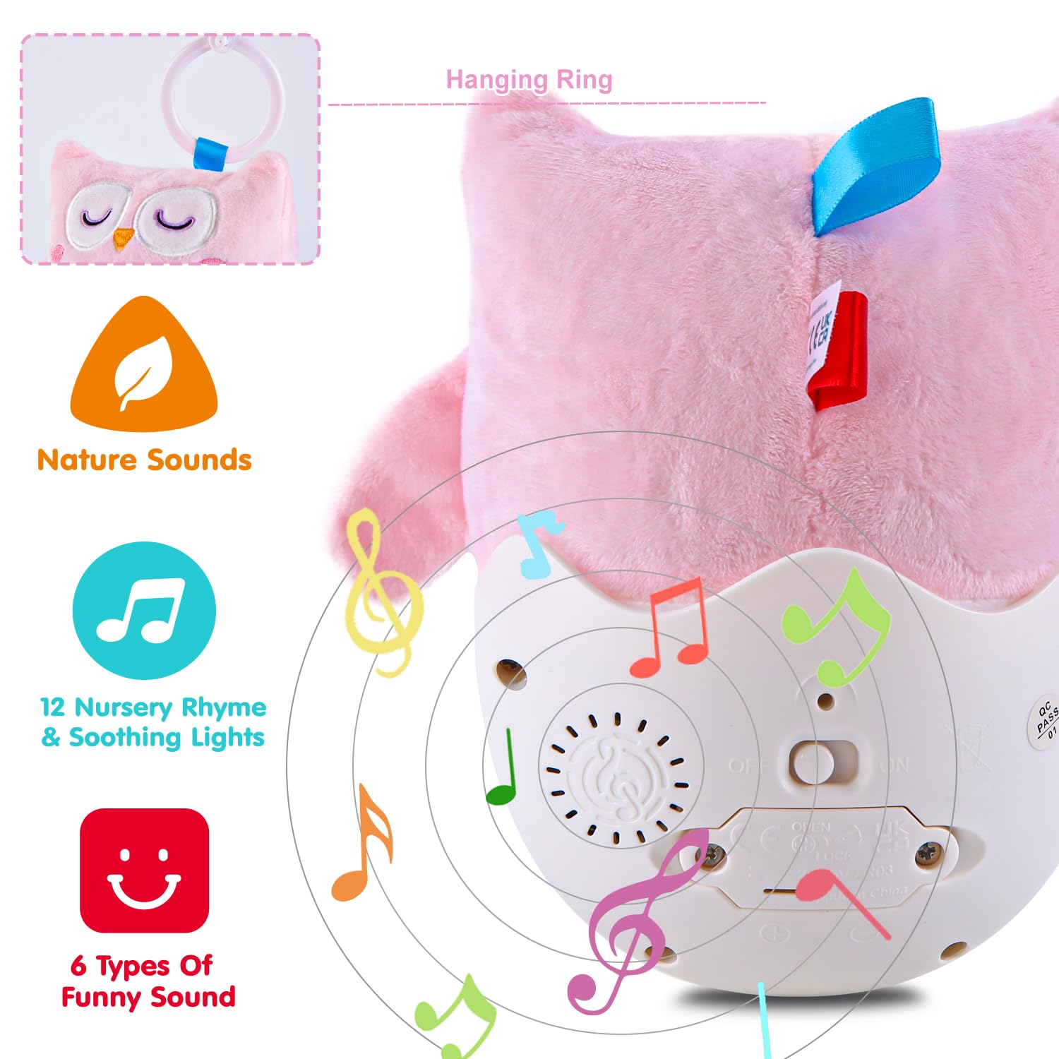 Peluche Suave Peluche Musical (Pipa/Guitarra/Violín) Juguete