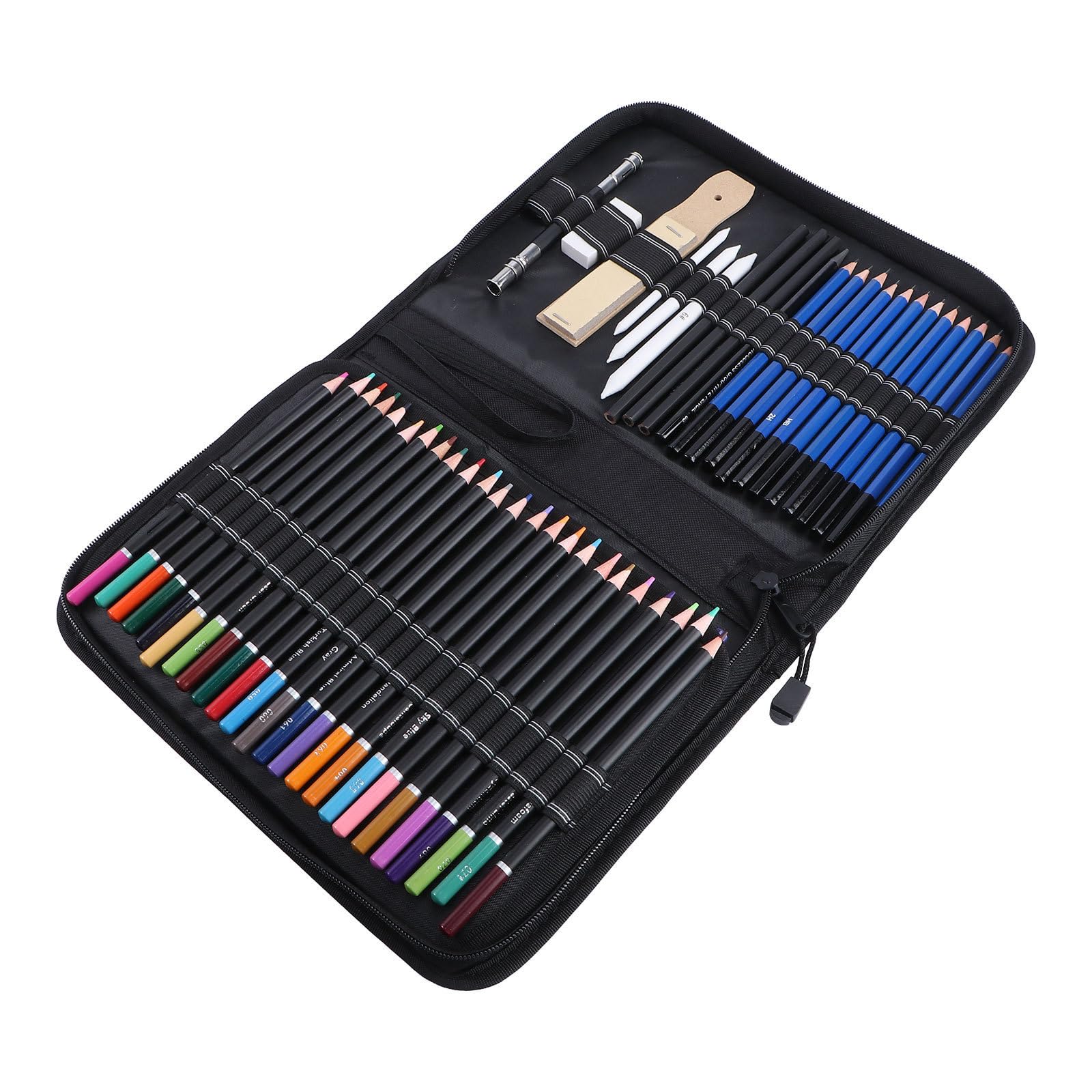 Tofficu 95 Piezas Juego de Lápices de Colores Artísticos para Dibujo