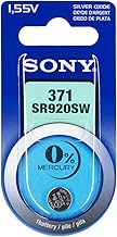 Sponsored You’re seeing this ad based on the product’s relevance to your search query.Learn more about this advertisement Sony Silver Oxide Button Cell Battery Code 371 155V 45mAh