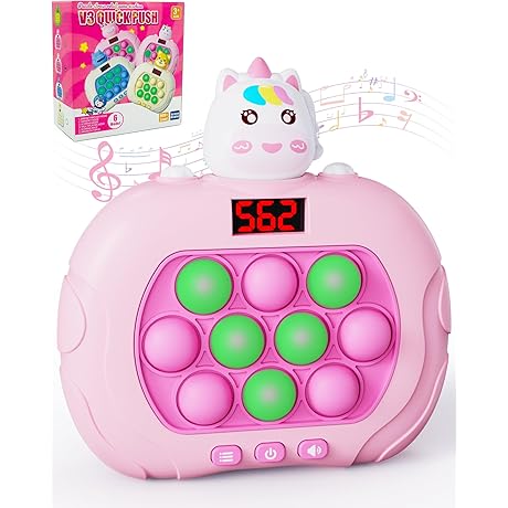 Upgraded Pop It Fidget Toys with LED Display