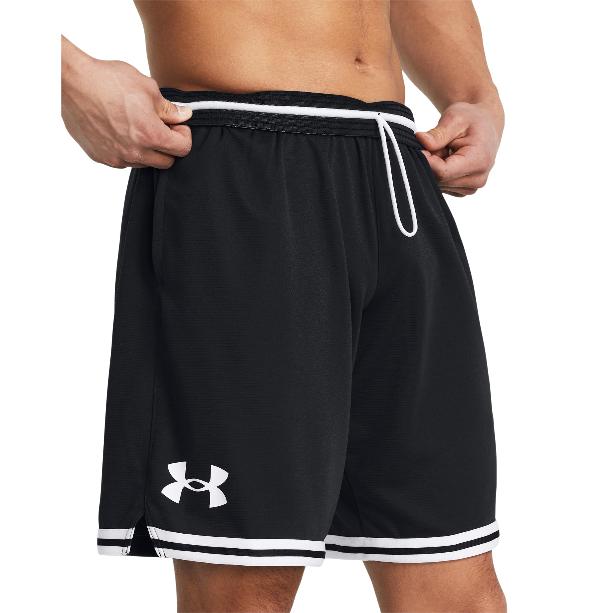 Under Armour Herren Shorts Basketball-Shorts, 25,4 cm Umfang