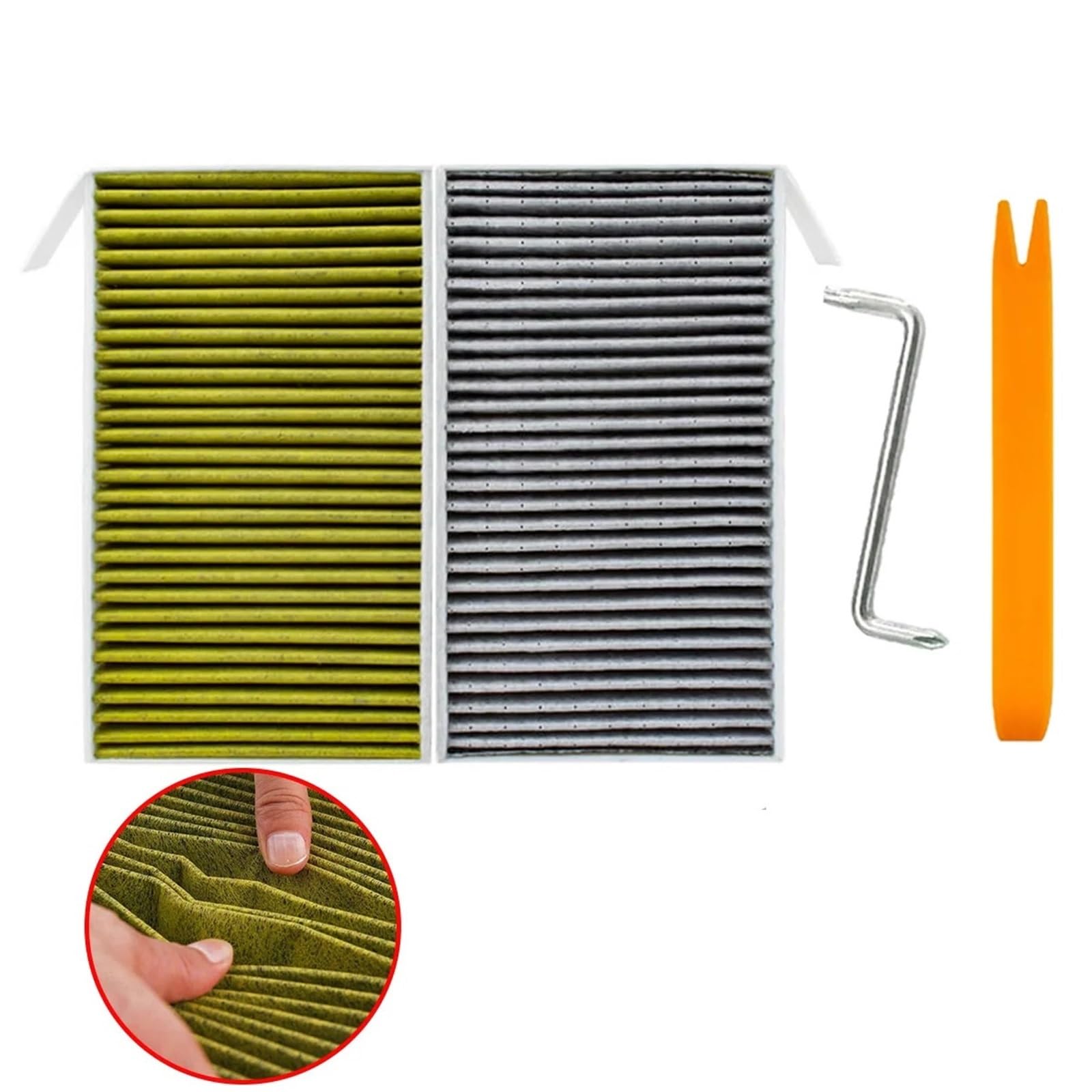 Compatible avec le filtre à air d'habitacle