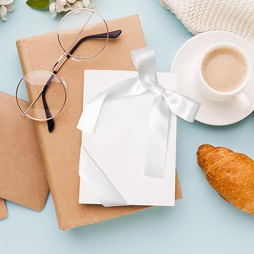 Miniatura 5 de Mlurcu Cinta naranja quemada de 1 pulgada de ancho, cinta de satén naranja, cinta de satén naranja de doble cara de colores sólidos surtidos para