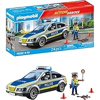 PLAYMOBIL | Action Heroes | Auto della Polizia | Macchina giocattolo | Giocattoli