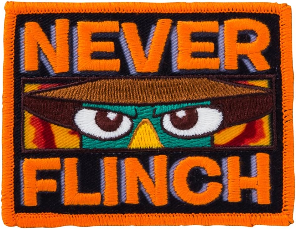 Minoda Phineas and Ferb Cotton Patch Iron & Seal Dual Never Flinch D01Y5963