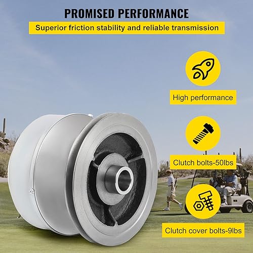 Miniatura 4 de Bestauto Embrague de accionamiento primario G2-G22 compatible con carrito de golf Yamaha 1985+ G2 G8 G9 G14 G16 G22 4 carritos de ciclo Carrito de