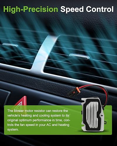 Miniatura 972 de SCITOO Resistencia de motor de ventilador HVAC para 2008-2013 para Chrysler 300/2008-2016 para Town & Country/2008-2010 para Dodge Charger/2008-2018