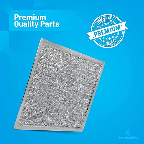 Miniatura 2 de EvertechPRO WB02X11534 - Filtro de repuesto para microondas para GE Appliance 2218485 AH3506741 EA3506741 PS3506741 (4 unidades)