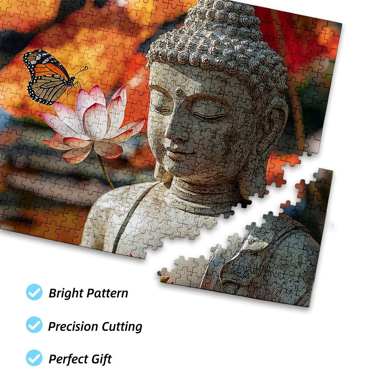 Puzzle 6000 Piezas Adultos Loto Puzzle para Adultos Mariposa Rompecabezas Juguetes Educativos Regalos Originales para Mujer Rompecabezas Entretenimiento Creativo Divertido Familia Juego 179x105cm I-32