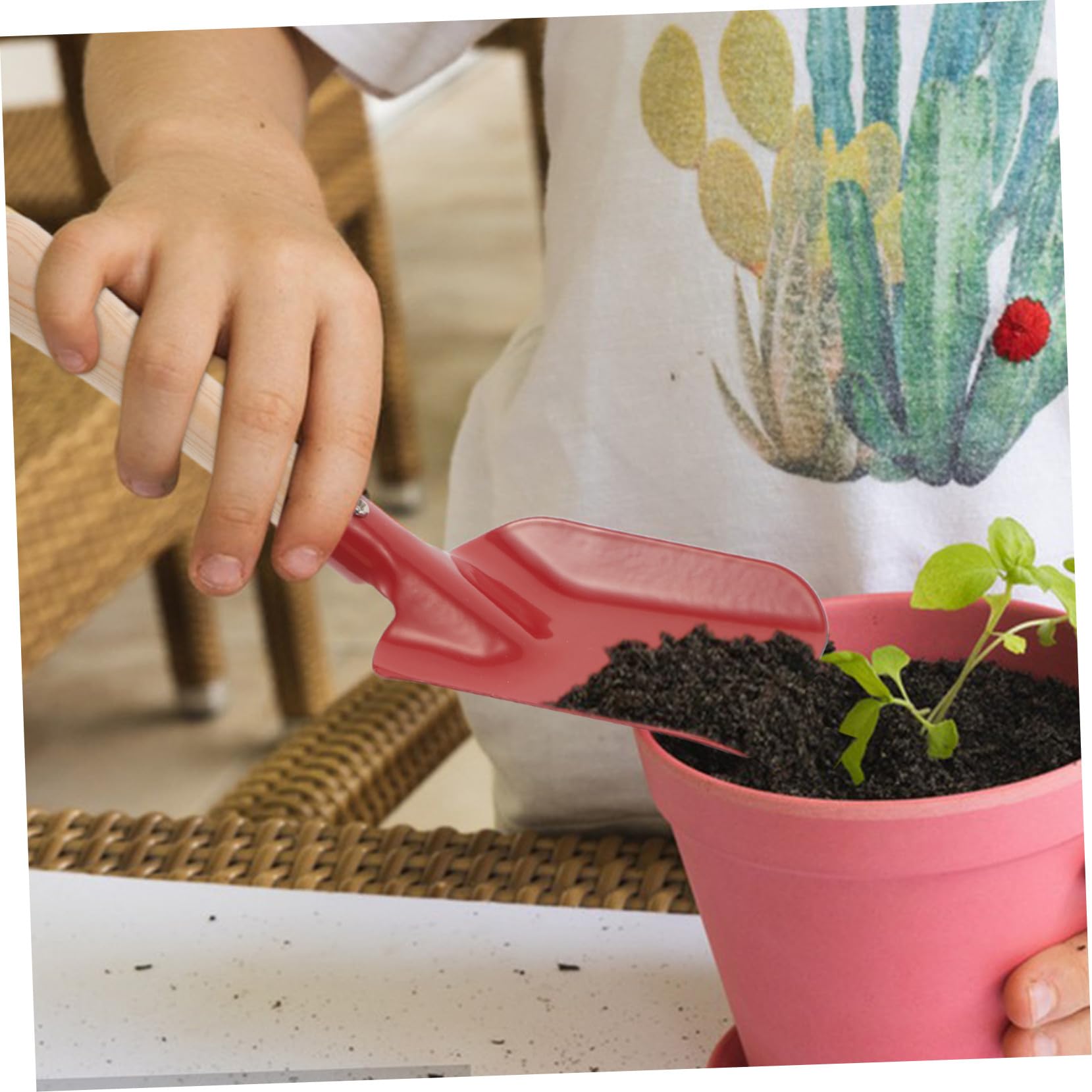 HANABASS 5 Pezzi Di Attrezzi Da Giardino Per Attrezzi Da Giardinaggio Per Giocattoli Da Giardinaggio
