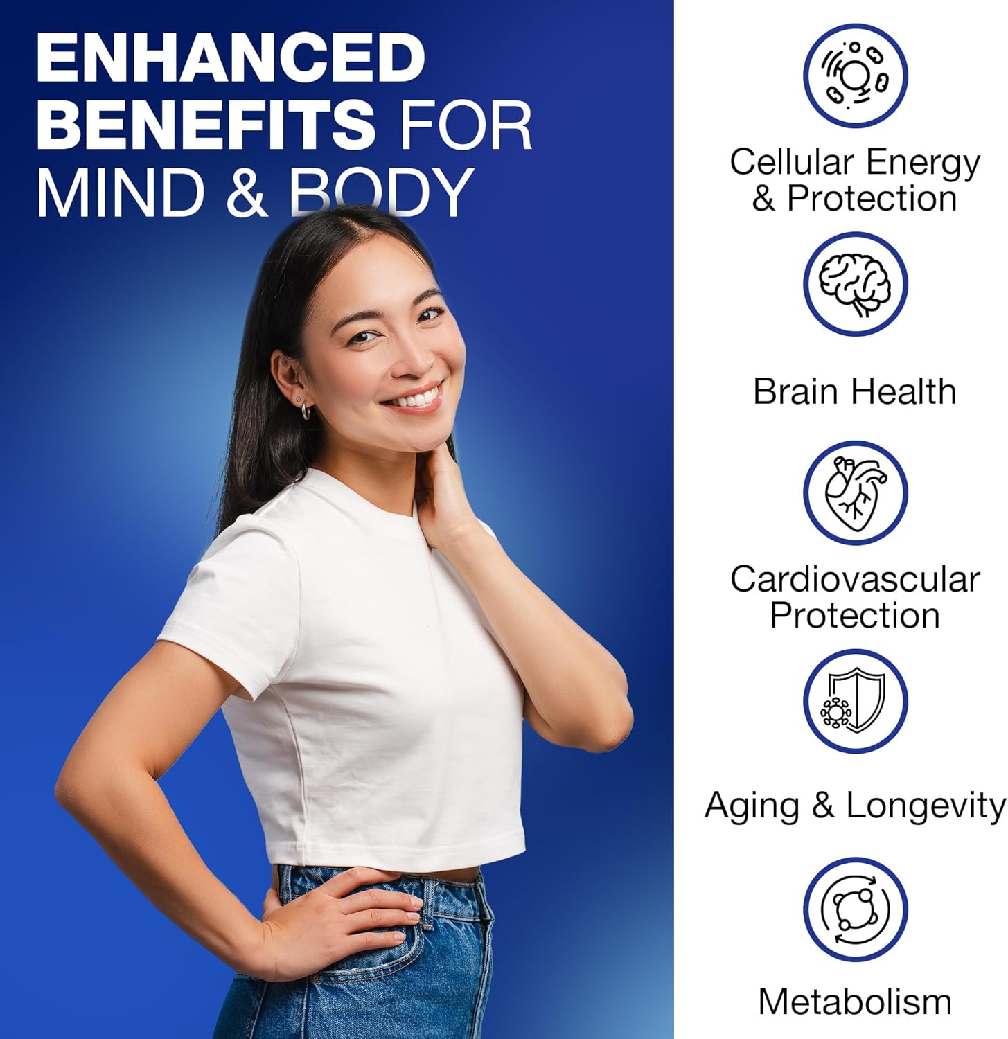 Nutrivein Premium NAD + Resveratrol Supplement 600 mg - 30 Servings (60 Capsules): Powerful Synergistic NAD Resveratrol Supplement - Aging, Cognition, Metabolism, & Overall Well-Being - Image 4